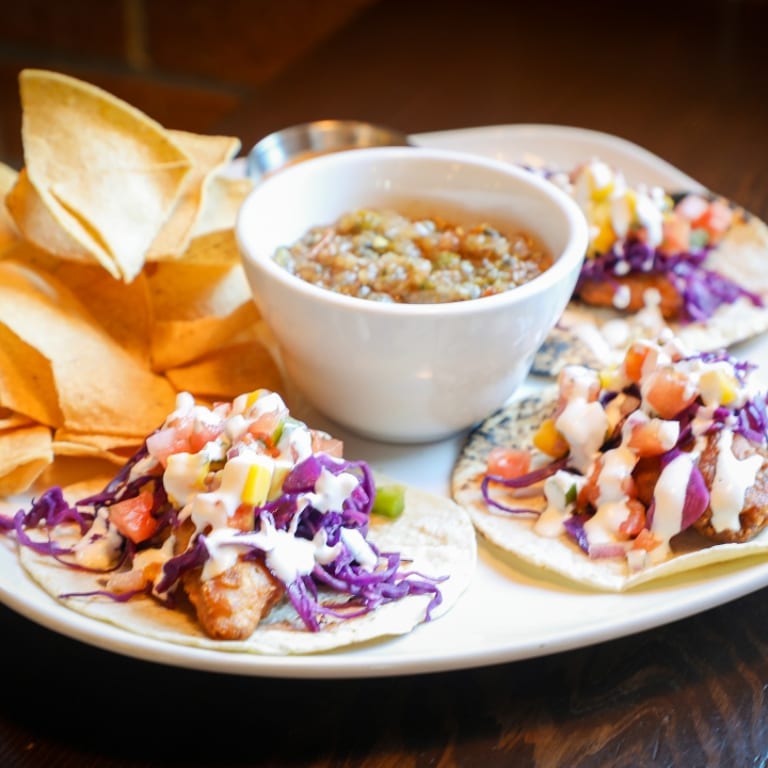 Delicious Fish Tacos Await